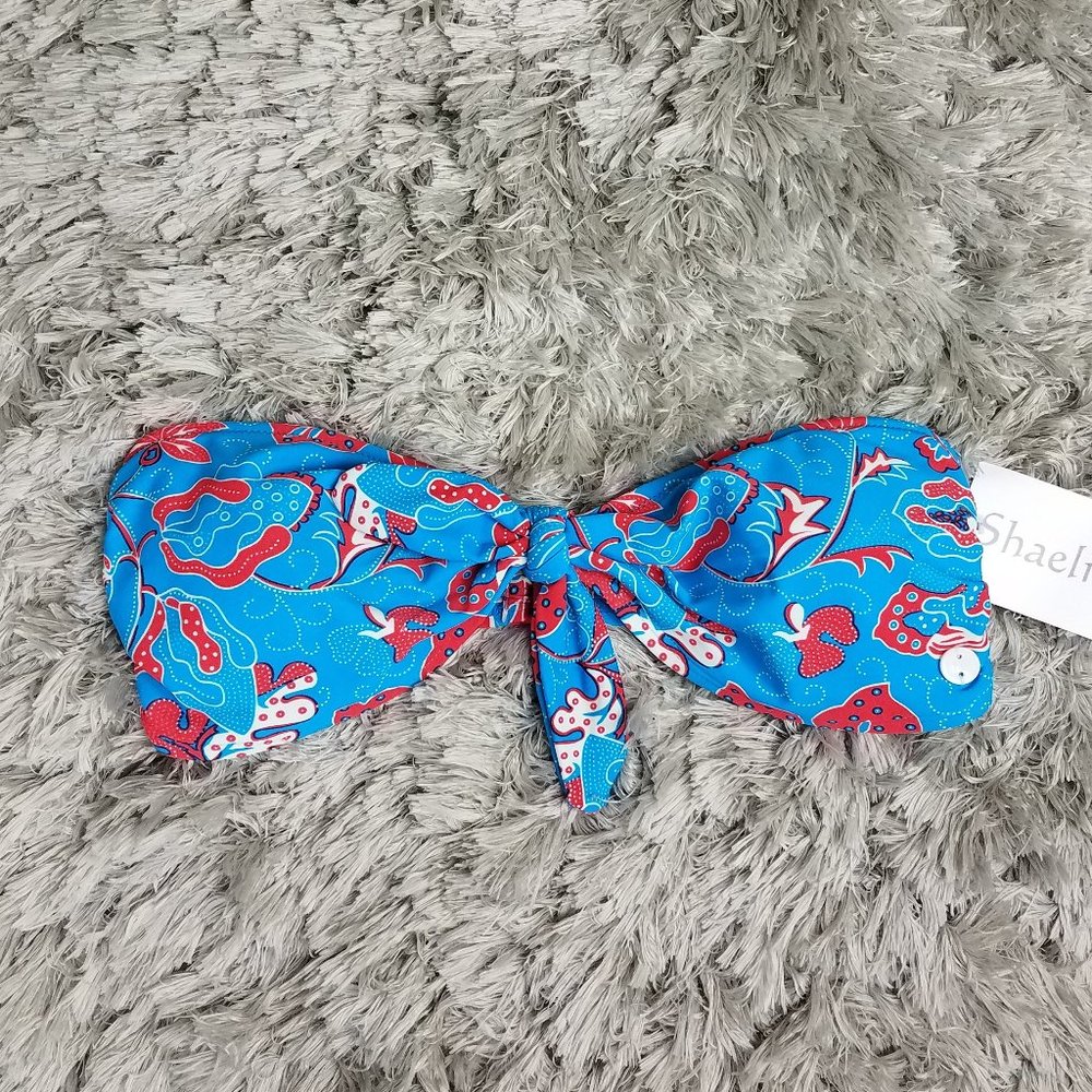 💖💖NWT FRENCH CONNECTION BANDEAU BIKINI TOP (S)